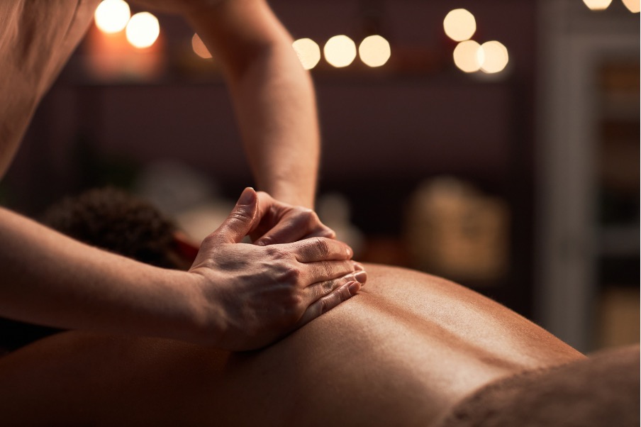 Rug-, nek- en schoudermassage