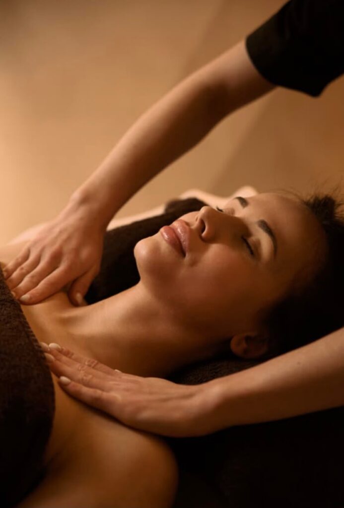 Gezicht massage